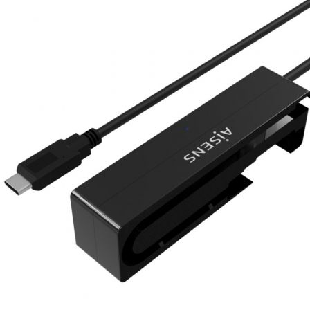 Aisens Adaptador ASE-35C02B SATA a USB-C para Discos Duros 2.5 y 3.5 con Alimentador, Negro Aisens Adaptador ASE-35C02B SATA a USB-C para Discos Duros 2.5 y 3.5 con Alimentador, Negro